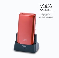和泰 - V340 4G 翻蓋老人手機 廣東話按鍵 繁體軟件 紅色