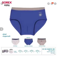 Sorex kids SK GM 670 M, L, XL boys' underwear (3pcs)