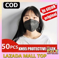 [Locak Stock] 50pcs KN95 Face mask 5ply Reusable Protective KF94 3D KF95 Dustproof n95 Mask Adult KF