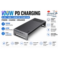 Anker 675 USB-C Docking Station (12-in-1, Monitor Stand, Wireless) Monitor Stand with Wireless Charg