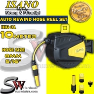 ISANO Auto Rewind Hose Reel Series – 10m 20m & 30m | High-Pressure & Heavy-Duty IHG-01 IHG-02 IHG-03