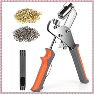 (WBNC) Grommet Tool Kit 3/8 Inch Eyelet Pliers Tool(10mm) for Tarps Fabric & Leather with Hole Pu