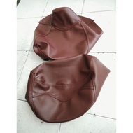 Original MBtech vespa LXV seat leather in maroon and burgundy