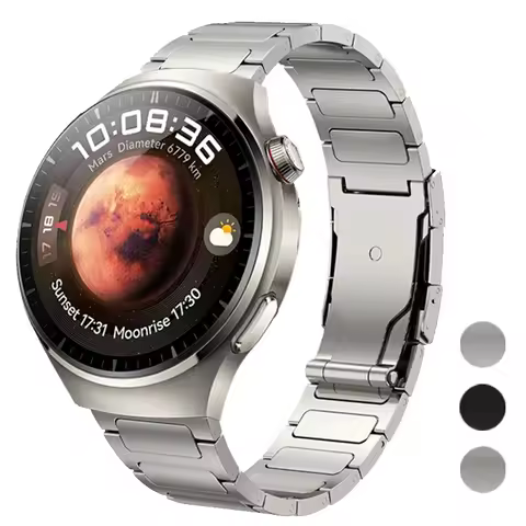 Luxury TItanium Alloy Strap For Huawei Watch 4 Pro Metal Bracelet For Huawei Watch 4 Series GT3 Pro 