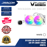 Invasion AD-240-RT 240mm AIO CPU Liquid Cooler – Black / White