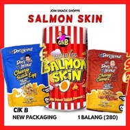 (SALMON VIRAL) Triple Pack - Cik B Salmon Skin Salted Eggs/Dory/KrupKrap