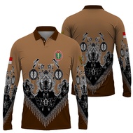Pgri Men's Batik Teacher's PGRI shirt || Pgri Scout Batik Men's Polo Uniform T-shirt || Jersey t-shi