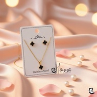 Hanna Hanna || Titanium Set CloverWanita SD12004-E