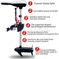 12V24V Electric Thruster Outboard Motor Propeller Marine Propeller Hanging Machine Screw Thruster 28