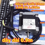 Stepper motor 57mm 6A 1.8 degrees, 3000V/P double-sided shaft 6.3mm 720g 8 WIRE high torque 1.62Nm u