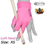 ถุงมือเล่นบิลเลียด (ใส่มือซ้าย) Kamui Billiard Glove Left Hand (Size XS)