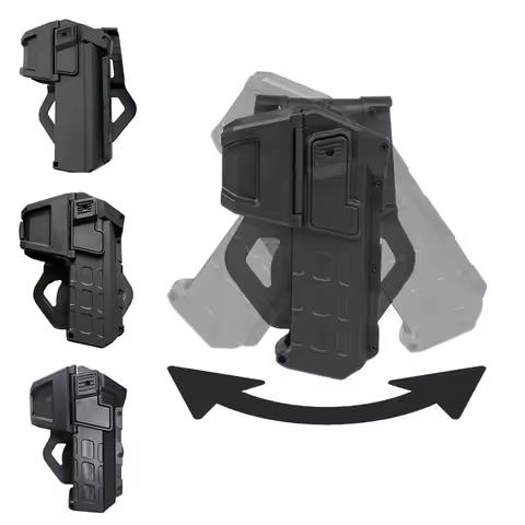 Rotatable Glock Holster for 1911 G17 G19 P320 Outdoor Hunting Gun Holster OWB Tactical Holster PA/ N