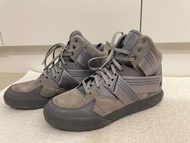 Adidas original C10全灰色繃帶高筒鞋