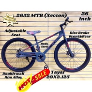 BASIKAL DEWASA MTB 26 INCI/BASIKAL DEWASA/BASIKAL BUDAK/MOUNTINE BIKE/BICYCLE XECCON/2652
