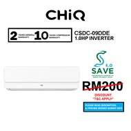 (SAVE 4.0) Midea 1.0HP R32 MSMF-10CRN8 Non Inverter Air Conditioner / Chiq 1.0HP CSC-09DDA Aircond /