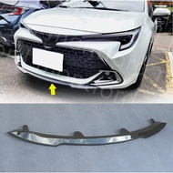 FOR 2019-2023 Toyota Corolla Auris E210 5DR Hatchback Front Bumper Lip Gloss Black real carbon fiber
