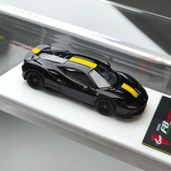 GUO 1: Ferrari F8 Tributo Nero DS RESIN Car Model64