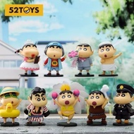 🇸🇬 Blind Box 52Toys Crayon Shinchan 蜡笔小新 Cross Dress Cosplay Series Figurine Display Figure