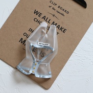 For 17 cm labubu v1/v2/v3 clothes summer doll clothes rabbit ear raincoat for Labubu Outfit DIY Labu