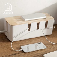 Oversized Wire Storage Box Data Cable Power Cord Socket Cable Management Take-up Box Charger Socket Hub Box