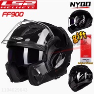 LS2 Valiant II off-road vehicle Helmet 180 degree rear ls2 ff900 double lens capacete masculino casc
