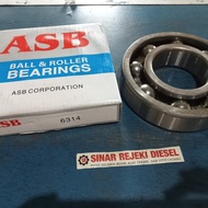 Ball Bearing Laker Laher 6314 ASB