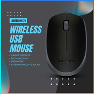 COD Logitech Wireless USB Mouse  M170 / mouse laptop wireless bluetooth gaming / mouse wireless gami