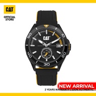 CAT DOME QD-161-21-127 Black Silicone Band Analog Watch | 10 ATM | 43MM | 2Y Warranty