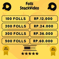 Followers SnackVideo Followers Snack Video Termurah!!! Voucher Digital