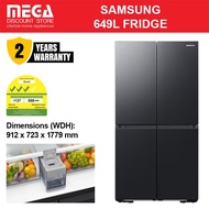 SAMSUNG RF59C7004B1/SS 649L FRENCH DOOR FRIDGE | Smart | 3 Ticks
