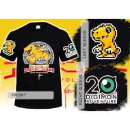 Digimon Adventure Last Evolution Kizuna Original Creation Printing Black Tshirt  Digimon Tshirt Agum