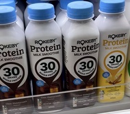 $55/3支 【多個自取點可取貨  】朱古力鮮奶昔 ROKEBY FARMS 高蛋白 朱古力 鮮奶昔 425 毫升 protein milk smoothie Rokeby Protein Milk 