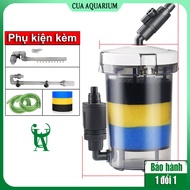 SUNSUN EW-602B/603B/604B tank filter with transparent shell for aquariums