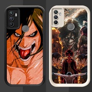 J-47 Attack on Titan Soft Case for Realme 7i C17 OPPO A53S 5s A53 5i A32 5 A33 A31 Cover