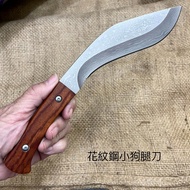 [Swiss Boutique Famous Knife] Patterned Steel Puppy Leg Knife $900