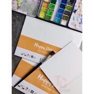 Happy Pittura Drawing Paper 250GSM A5 - Premium Italian Fabiano Paper for Watercolor, Acrylic