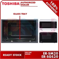 Toshiba Microwave Replacement Turntable Glass Cooking Tray Plate for EM-SM20 / ER-SGS20