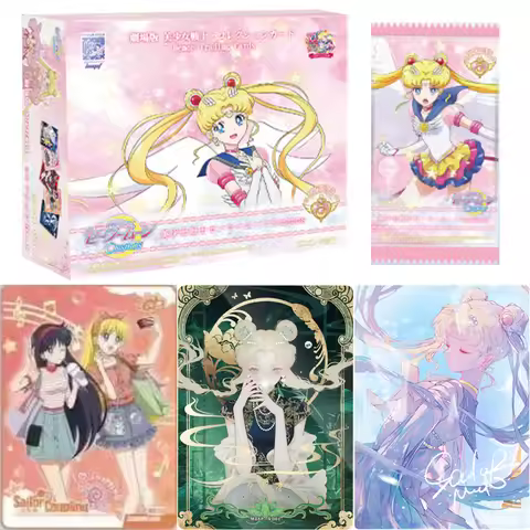 Sailor Moon Card Red Card Universe Chapter Tsukino Usagi Luna Takeuchi Cute Princess Anime Collectio