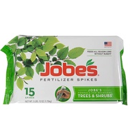 Jobe's Tree Fertilizer Spikes 16-4-4, 15 Spikes - Imported from USA