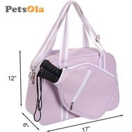 [PETSOLA] Pickleball Bag for Women, Pickleball Paddle Bag, Racket Bag Large with Shoulder Strap, Pic
