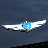 [Car Logo] BMW Metal Car Logo BMW 3D Car Sticker BMW Car Sticker BMW Body Decoration BMW Modified Ca