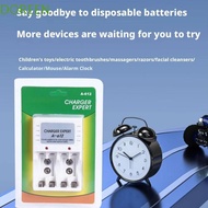 DOREEN AA Battery Charger, Smart Battery Charger Universal Compatibility Rechargeable Battery Charge