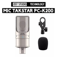 Micro Takstar PC-K200 Phiên Bản Mới Nhất 2024 - Mic Thu Âm Livestream Phòng Thu Studio PC K200 Micr