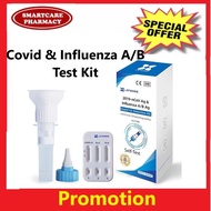 Longsee Influenza &amp; Covid Self Test Kit