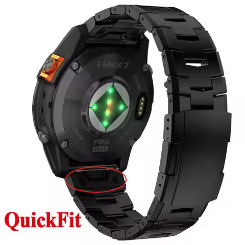 QuickFit 26mm 22mm Titanium alloy Straps For Garmin Descent Mk3i 51mm Mk2/MK2i MK1 Enduro 2 MARQ/Epi