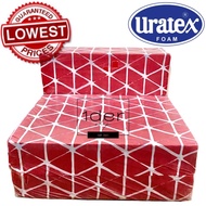 warmly welcome your arrival. SOFA BED SINGLE URATEX RED