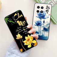 Case for Vivo IQ00 15 lotus calligraphy, parents, peace