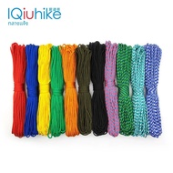 IQiuhike 100 สี Paracord 2mm 100FT,50FT,25FT One Stand Cores Paracord เชือก Paracorde สําหรับเครื่อง