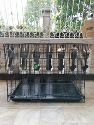 [AGRIVET] XXL DOG CAGE/ COLLAPSIBLE DOG CAGE/ FOLDING PET FENCE/ DOG CRATES