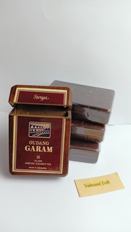 tempat penyimpanan Kotak Rokok Kerajinan surya 16 hitam Kotak Gift box Sonowood Wadah Padudan Stiker